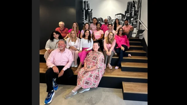 Across our offices, our team united in vibrant shades of pink to honor Breast Cancer Awareness Month. This powerful symbol serves as a reminder to prioritize health, support early detection, and celebrate the resilience of survivors and loved ones impacted. With this gesture, we hope to inspire lasting awareness and action within our community and beyond.

#schenkelshultz #supports #breastcancerawarenessmonth