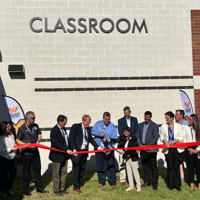 Our Sarasota studio returned to Parrish Community High School to celebrate a milestone years in the making. At the ribbon cutting for the new classroom addition, we joined the School District of Manatee County, community leaders, and stakeholders, whose collaboration and vision have been integral to this project’s success. Originally master planned for 2,500 students, the campus opened with 2,100 student stations, strategically phased to align with future growth. Today, the addition of 400 student stations fulfills that long-range vision, ensuring the campus continues to support student success as the community grows.

Proud to help shape a campus that evolves in step with its students.

#schenkelshultz #parrishcommunityhighschool #ribboncutting #architecture #design #academicspaces