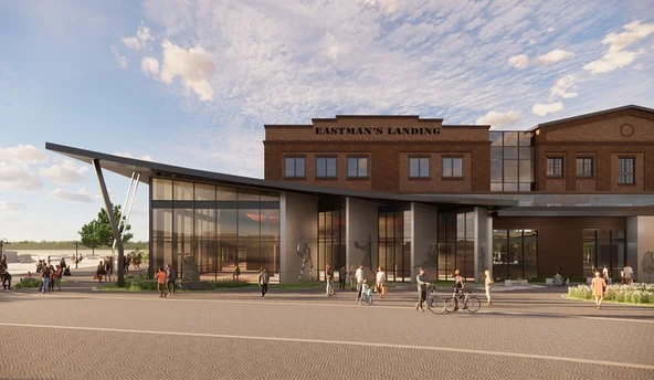 Concept vs. Progress. Transforming a concept into a tangible, built form marks a pivotal moment in the architectural process. In 2023, the design of The Villages Eastport Welcome Center took root. From early planning through construction, our Schenkel Shultz village—quite literally—has shaped that vision into reality. Now, as the project nears completion, the result reflects the dedication, passion, and precision that define our team.

Compare the renderings to the evolving space. Materiality begins to speak, revealing true texture. Finishes deepen with nuance and dimension. Spatial relationships come into focus. The design moves beyond concept, standing as a fully realized expression of our collective vision and craft.

#schenkelshultz #concept #progress #design #architecture
