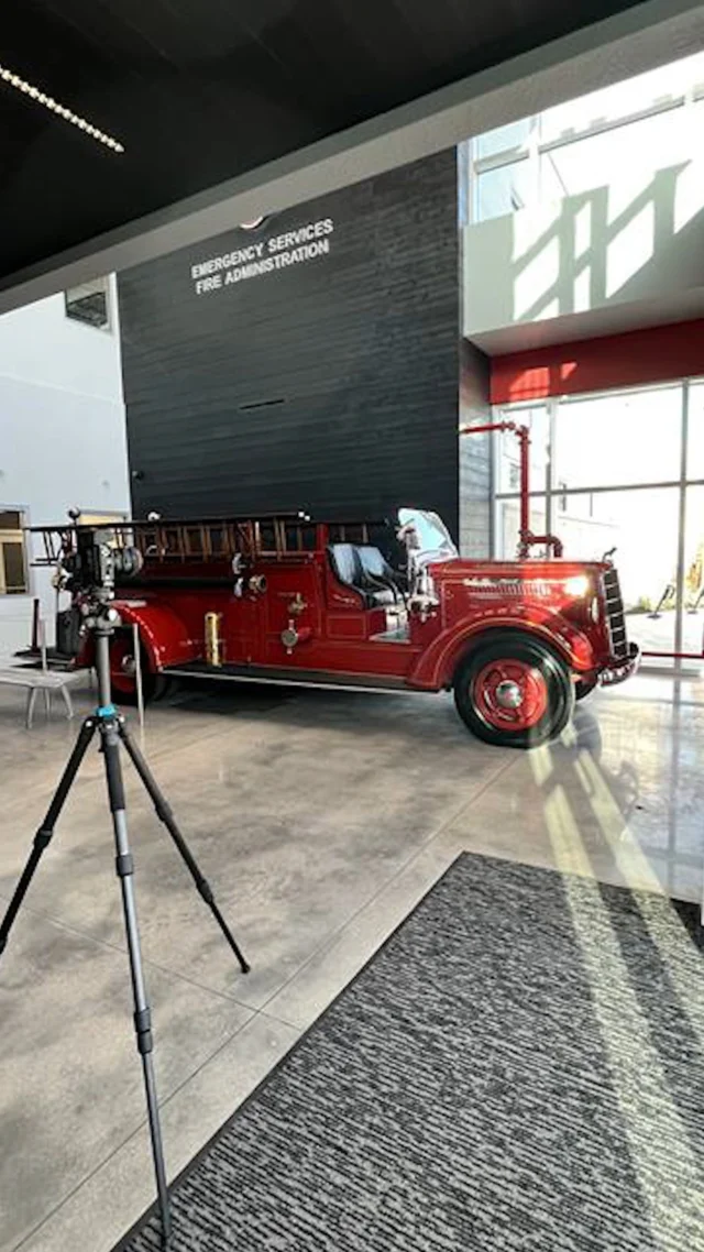 Behind the scenes action! On location with @christykosnicphotography capturing our new Sarasota County Fire Administration Facility project. Just a peek for now... can’t wait to share the final product!

#schenkelshultz #behindthescenes #architecture #civic #publicsafety #photoshoot #photography