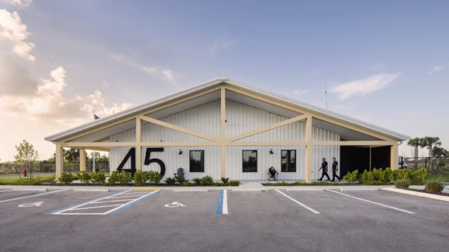 Honored to be featured in Firehouse Magazine for our work on Estero Fire Station No.45!

The passive design approach was used for Estero Fire Station No. 45, which is located between a residential development and a protected preserve.

Surrounded by residential development and a protected preserve, the five-acre site for the new Fire Station No. 45 was designed to establish a strong civic and community presence in the southeastern part of the county. The location, which is along a major thoroughfare in the city of Estero, allows the fire district to meet an increased demand and provide efficient response time.

Head to link in bio to read more.

https://schenkelshultz.com/in-quarters-estero-fl-fire-station-no-45/ 

@christykosnicphotography