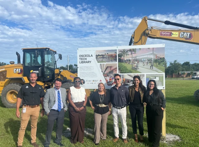 This week’s groundbreaking for the Osceola Tech Library celebrates our deep partnership with @osceolacountyfl and our shared commitment of fostering growth, innovation, and opportunity within the community. 

Led by County Chairwoman Viviana Janer, our collaboration with the County and Arnco Construction has been instrumental in turning this ambitious vision into reality. 

Thankful for  the continued support of our partners, community leaders, and supporters for helping us pave the path forward.

#schenkelshultz #osceolacounty #osceolatechlibrary