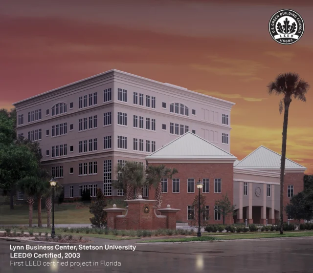 Today, Schenkel Shultz honors World Environmental Health Day, underscoring the vital connection between clean air and collective well-being. 

Our studio advances this commitment through the AIA 2030 Commitment and a firm-wide Sustainability Action Plan that drives measurable reductions in energy use and carbon impact. Early adoption of green certifications—including Florida’s first LEED®-certified project in 2003—set a precedent that now spans more than fifty LEED® projects across our portfolio. Each design integrates strategies that improve air quality, from high-performance building systems to regenerative landscapes, aligning environmental stewardship with architectural excellence. 

By shaping spaces that safeguard health and elevate community resilience, we champion the call for cleaner air and a healthier planet.

#schenkelshultz #worldenvironmentalhealthday #sustainability
