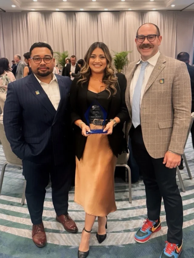 We are proud to support the communities where we live, work and design.

Nathalie White, Principal in Schenkel Shultz’s Southwest Florida office, attended the @GreaterEsteroChamber of Commerce’s 28th Annual Awards Dinner, where she accepted the Nonprofit of the Year Award on behalf of Friends of the Bonita Estero Rail Trail (BERT), serving as Board Member At Large.

Friends of BERT is a volunteer-driven organization dedicated to advancing the Bonita Estero Rail Trail, a transformative adaptive-reuse wellness project that will connect communities, expand recreational opportunities and enhance the quality of life throughout Southwest Florida.

We are honored to see our team contributing to organizations that are creating a lasting impact and helping shape stronger, more connected communities.